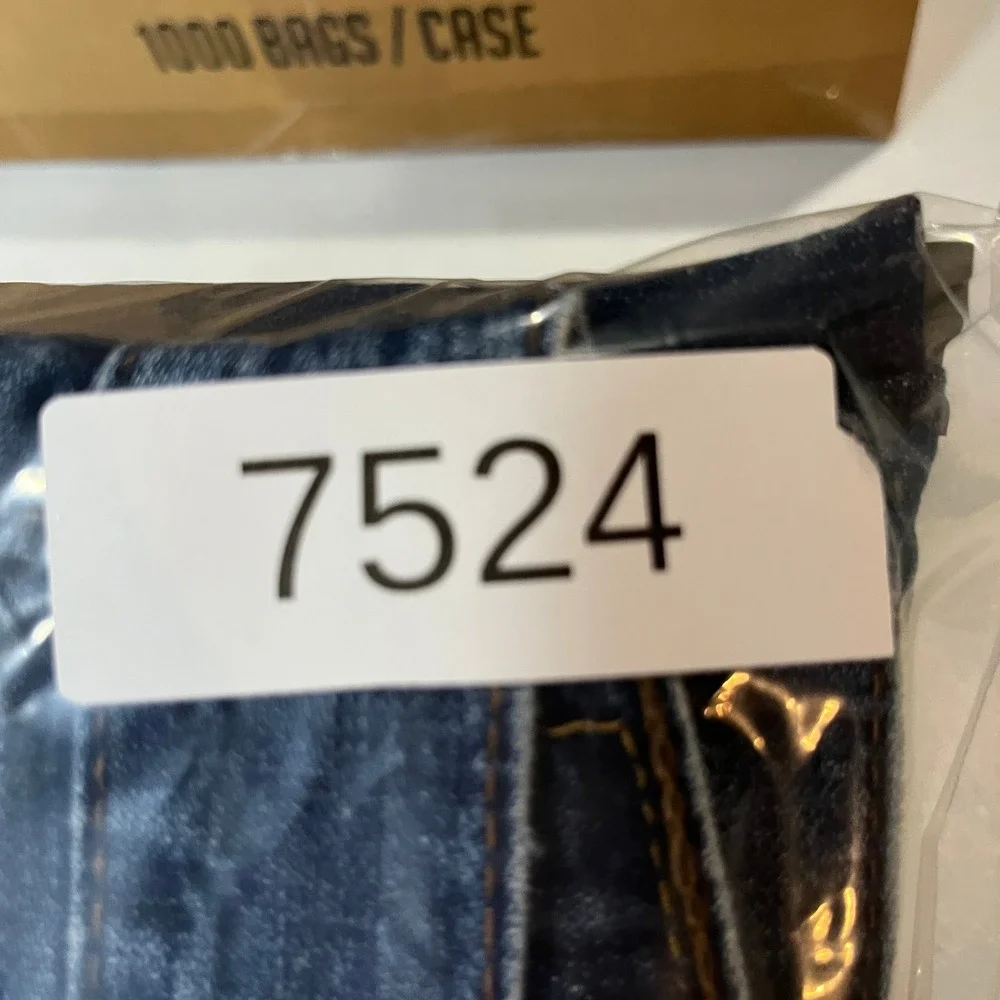 Levi's Jeans Mens 38x34 Blue 514 Straight Fit Denim Stretch Casual 00514-0308